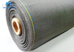 China 18*16 Fiberglass Insect Screen PVC Coated Grey Color With Long Using Life factory