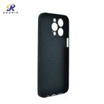 Unique Camera Metal Ring Full Protection Design Kevlar Aramid Fiber Phone Case