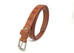 China Customzed BRACHI 20mm Womens Genuine Leather Belt factory