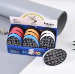 Oval Eva Sponge Felt Chalkboard Eraser blackboard wiper with Magnetic back