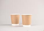 8oz 12oz 16 Oz Paper Cups For Hot Drinks Logo Printing , PE Coated