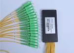FTTH Fiber Optic Passive Devices , 1xN 2xN Fiber Optic PLC Splitter Compact
