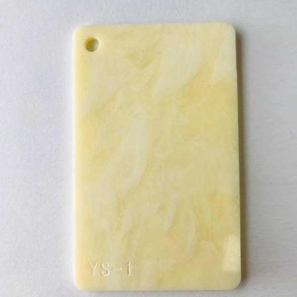 yellow color marble plastic sheet Hot Selling Cast 3mm PMMA Sheet Colorful