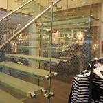 Polished Edge Triplex Laminated Glass Pedestrian Bridge Skywalk Glass