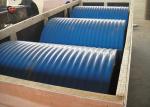 High Speed Chemical Fertilizer Conveyor Belt Sea Blue Rainproof Cover