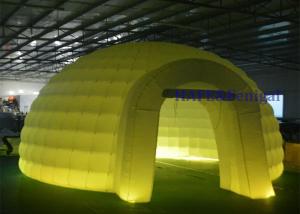 China Luminous Inflatable Tent,LED Lighting Inflatable Dome Tent,Portable Inflatable Camping Tent factory