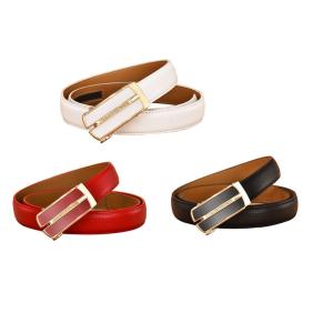 China Auto Women Skinny Leather Belt Dresses 2.3cm Famale Decoractive factory