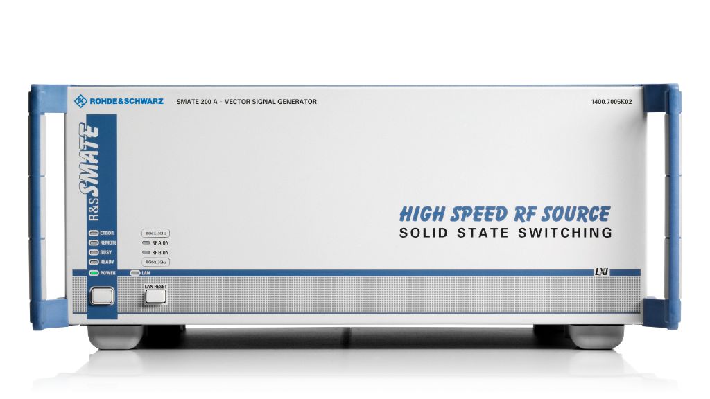 R&S®SMATE200A vector signal generator, Front view