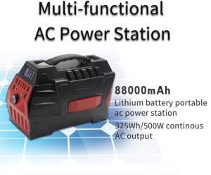 China 220v mobile power outdoor UPS factory direct supply solar energy storage box portable energy storage mobile power factory