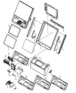 China FASCIA ASSEMBLY ATM Machine Parts factory