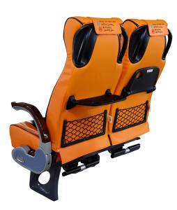 China 2+1 / 2+2 Traveller Bus Seats , Traveler Bus Seat VIP Dimond Stitching factory