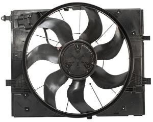 China 100% Tested Electronic Fan 850W Radiator Car Cooler Fans For W222 OE 0999060612 factory