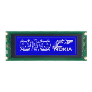 China 240x64 Resolution 5.1 Inch Graphic Dot Matrix LCD Screen 22pin Parallel Port Interface factory