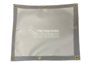 China Double Coated Silicone Fiberglass 36'' Fire Pit Mats Protector factory