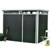 Buy cheap 16x8ft 10ftx8ft Pent Roof Metal Shed 187cm 0.3mm Lockable Door With Metal from wholesalers