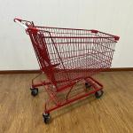 210L Asia And German Wire Supermarket Shopping Push Cart Grocery Shopping