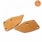 Abrasion Resistant Excavator Side Cutters , ISO9001 Hitachi Digger Parts