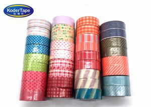 China DIY Waterproof Decoration Paper Custom Washi Tapes Set Printed Planner factory