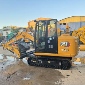 China 5.5ton small used digger cat305.5e /secodn hand excavator cat 305.5 e on sale factory