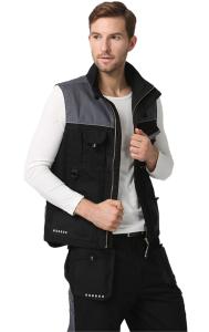China Indoor And Outdoor Work Vest With Pen Compartments factory