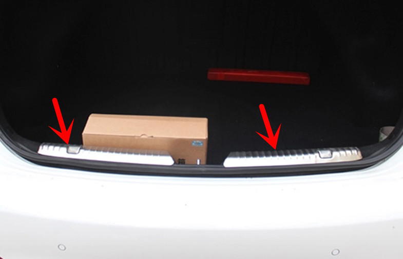 KIA K3 2013 Door Sill Plates , Back Door Stainless Steel Inner Sill