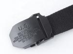Unisex Stretch Cotton Canvas Belt 130cm Military Web Belt Polyester