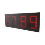 Remote Control 12 Inches Led Petrol Price Displays Single Color Digital