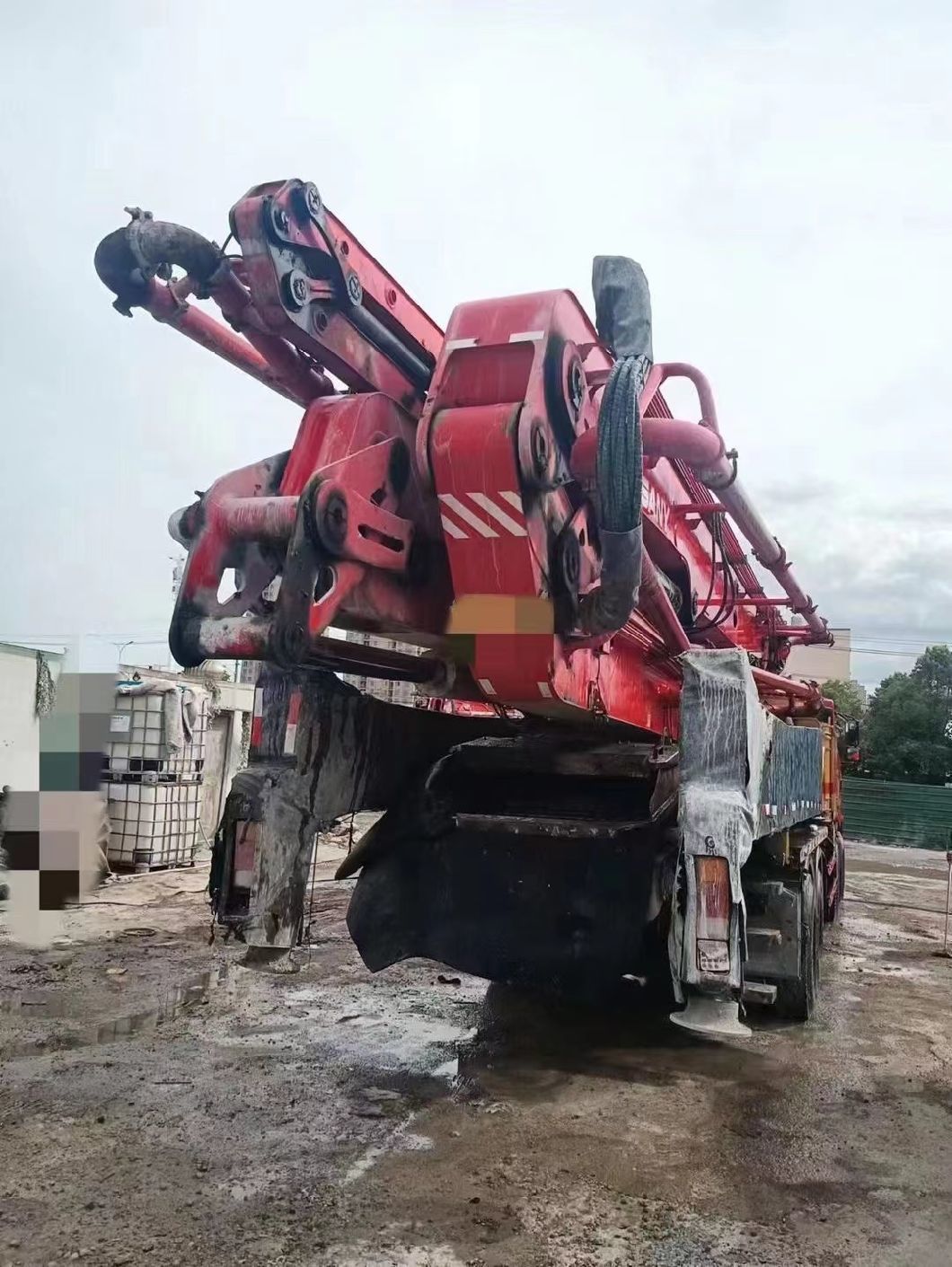 2020 Used Concrete Pump Truck 62m Machine Equipment Concrete Boom Pump Truck Mounted Pump
