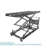304 Stainless Steel Cadaver Trolley Lift Mortuary Morgue Hydraulic Body Lifter