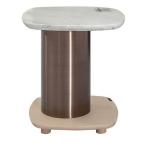 Itlay Minimalist design furniture made fron China factory by Oak wood in Red PU