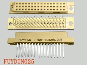 China Receptacle B Type Female 32P DIN 41612 Connector Straight Terminals Connector factory