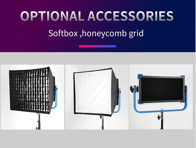 120w Rgbw Panel Light Mobile App And Dmx Control Cri Tlci Up To 95-98