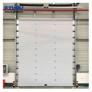 China 40mm Sandwich Panel Fire Rated Sectional Overhead Door Industrial factory