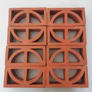 Terracotta Tile House Building Decorative Breeze Block For Garden Porch Walkway