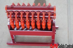 China Large Capacity 6 Inch Inlet Oilfield Drilling Mud Desilter factory