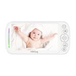 Remote 720P Baby Monitor Pan Tilt Full View Camera , 5 Inch Two Way Dog Monitor
