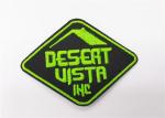 Commercial Brand Embroidered Name Patches Cool Strong 3D Effect
