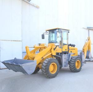 China 55KW Small Backhoe Loader Articulated Hydraulic Steering System factory