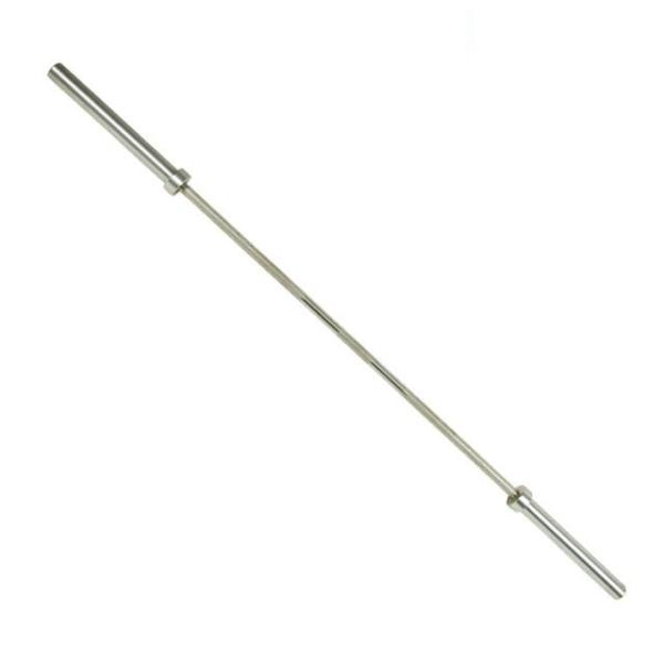 Olympic weightlifting bar 1500lb 50mm diameter weight plates, standard straight