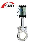 Stainless Steel Pneumatic Knife Gate Valve DN50-1000mm Used In Papermaking