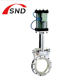 China DN50-DN1000mm Pneumatic Knife Gate Valve Used In Papermaking Petrochemical on sale