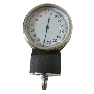 China Blood 2'' 50mm 300 MmHg Medical Pressure Gauges Black Case 5cm factory