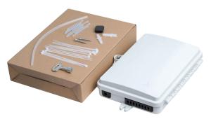 China Factory Price wall mounted Fiber Termination Box 8cores 4coress For 2*3mm factory