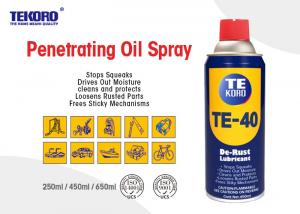 China Colorless Penetrating Oil Spray For Loosening  Frozen / Rusted Metal Parts Rust on sale
