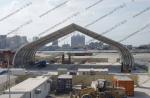 Large Outdoor Temporary Hangar Structures , Airplane Hangar Tent With PVC Walls