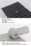 Waterproof All In One Solar Street Lights Luminaires With Die Casting Aluminum