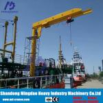 Exported to North of America Pillar Mounted Cantilever Jib Crane with Chain