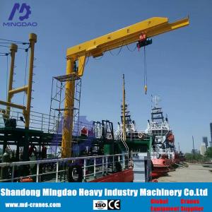 China MD Cranes 3ton- 5 ton Column Mounted Electric Jib Crane Installed with Electric Hoist factory