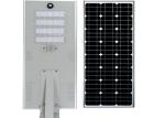 80W 100W Solar Dusk To Dawn Street Light Commercial Solar Lighting For Parking