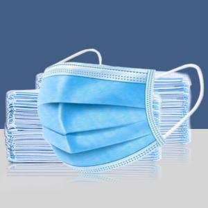 China Anti Dust Protective 3 Ply Disposable Face Mask , Perfect Disposable Dust Mouth Face Mask factory